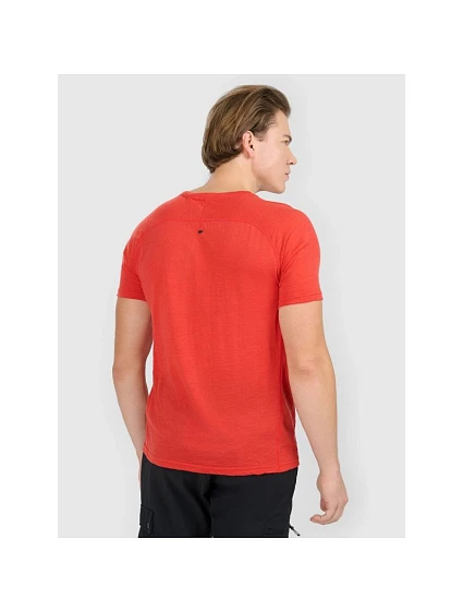 Pánské trekingové tričko z merino vlny model 21817043 - 4F