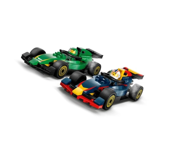 LEGO CITY 60445 F1 Truck s vozy RB20 a AMR24 F1