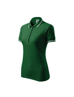 Urban W model 21775993 lahvově zelená polokošile - Adler