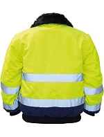 Korntex KXPJ – Oslo Hi-Vis pilotní bunda 76.KXPJ yellow/navy Korntex KXPJ – Oslo Hi-Vis pilotní bunda 76.KXPJ yellow/navy