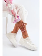 Dámské tenisky na platformě bílé Zeparine Dámské tenisky na platformě bílé Zeparine