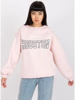 Mikina EM BL 617 H.21X světle růžová
