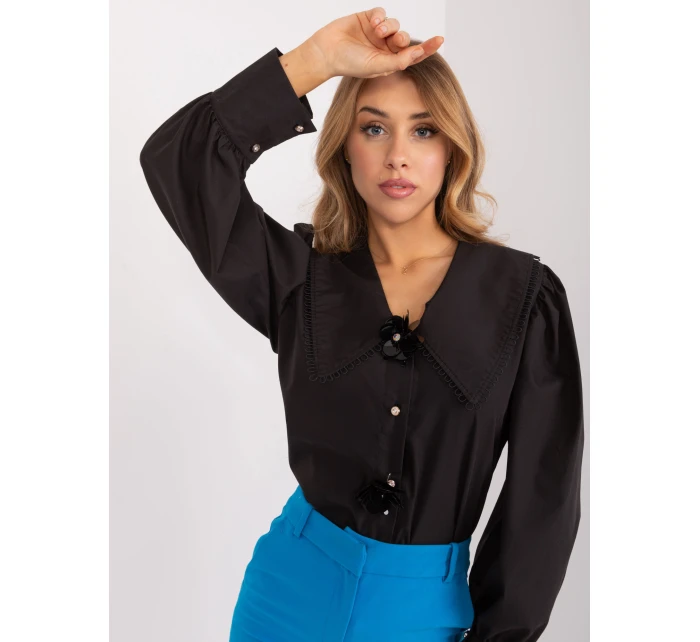 Košile LK KS 509507.43 černá