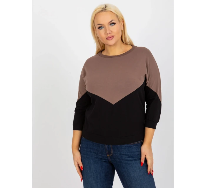 Halenka RV BZ model 18018936 hnědá - FPrice Halenka RV BZ model 18018936 hnědá - FPrice