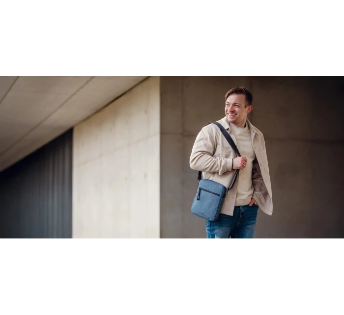 Pánská crossbody taška Vuch Tate Blue Pánská crossbody taška Vuch Tate Blue