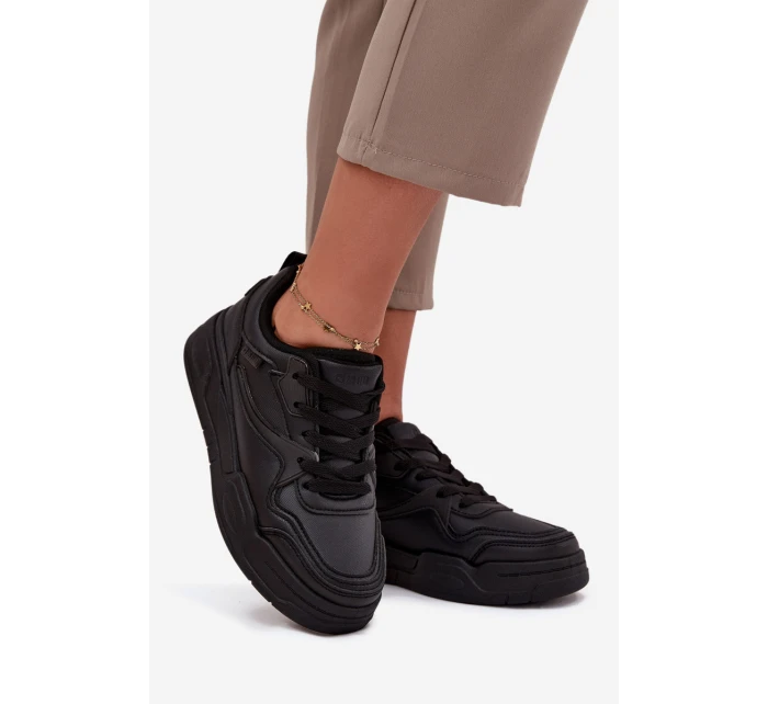 Dámské tenisky na platformě Big Star HI-POLY SYSTEM – černé Dámské tenisky na platformě Big Star HI-POLY SYSTEM – černé