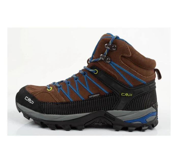 CMP Rigel pánská šedá trekingová nepromokavá sportovní obuv