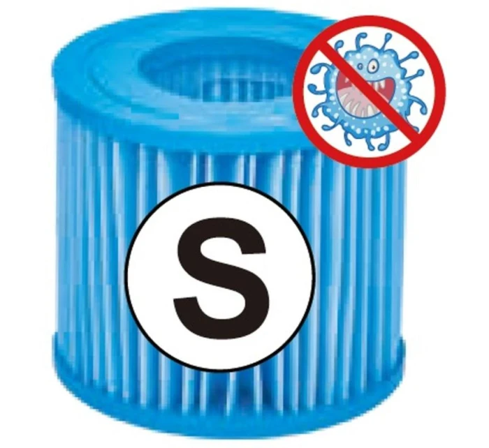 ANTIBAKTERIÁLNÍ FILTR ČERPADLA 300GAL 80X90MM 29P483