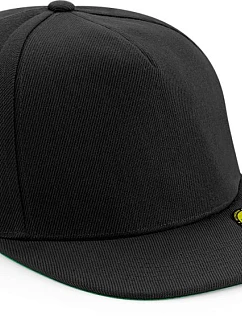 Beechfield B 660 5 panelová kšiltovka s rovným kšiltem 53.0660 black/black