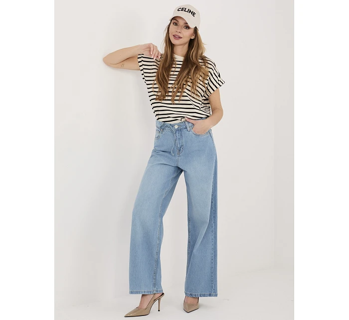 Kalhoty D80033BB62629L219 modré