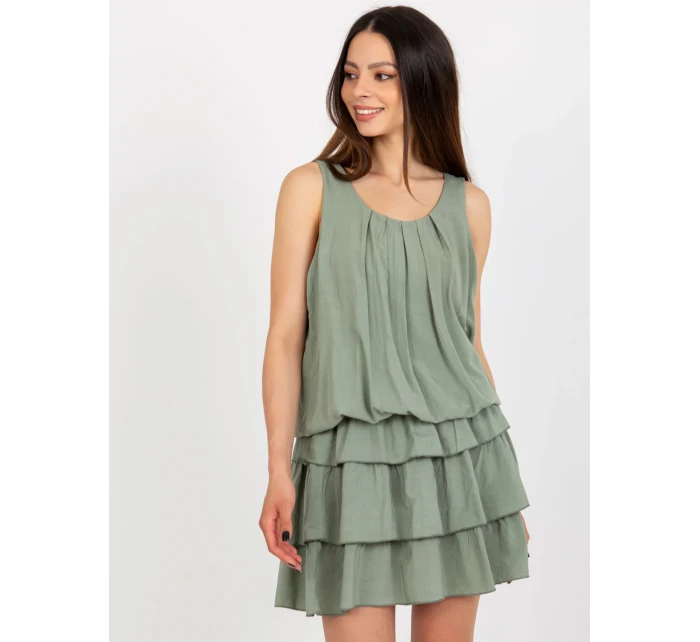 Sukienka TW SK BI model 18630101 khaki - FPrice