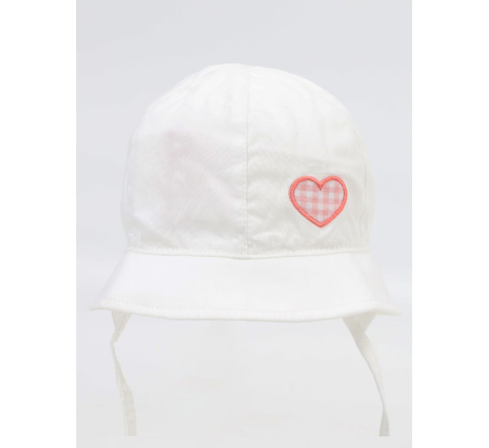 Dívčí letní klobouk Yoclub CLU-0103G-0100 White