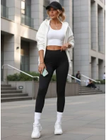 Dámské sportovní legíny černé FashionStreet UY2846
