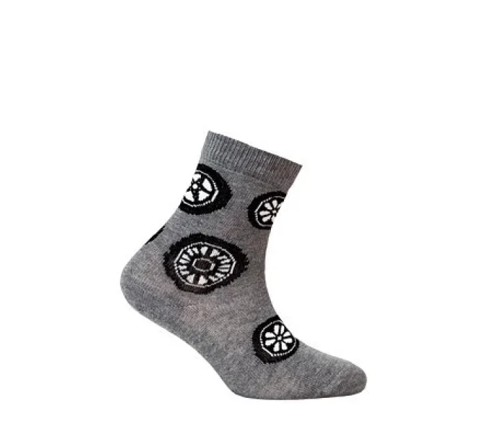 Skarpety  chłopięce wzorowane model 16126614 - Wola