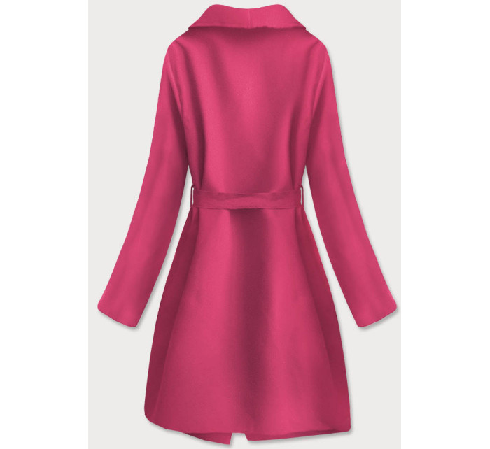 dámský růžový kabát model 17099466 - MADE IN ITALY