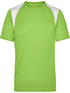 Daiber JN 397 Pánské běžecké tričko 02.0397 lime green/white