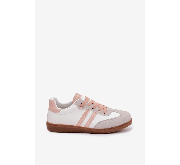 Dámské nízké tenisky Bílá-Růžová Loredis