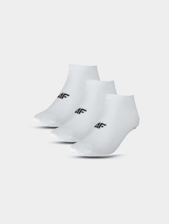 Pánské ponožky casual pod kotník (5pack) 4F - bílé