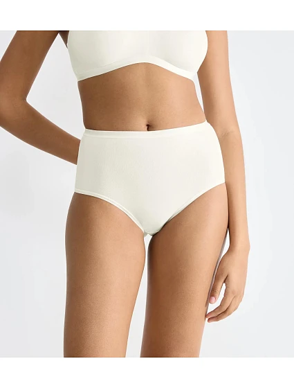 SLOGGI GO DAILY COTTON – 3× vysoký pas z kartáčované bio bavlny Sloggi