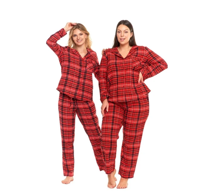 Pyžamo Moraj PDD7200-002 dlouhé/r 2XL-3XL pruhované