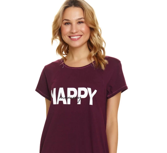Dámská těhotenská košile model 20582576 wine - Doctornap