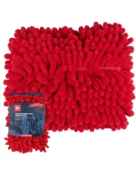 ŽINYLKOVÁ PRAČKA Z MIKROVLÁKNA 18X4X24CM DIRT DEVIL ČERVENÁ