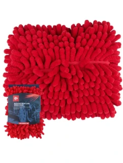 ŽINYLKOVÁ PRAČKA Z MIKROVLÁKNA 18X4X24CM DIRT DEVIL ČERVENÁ