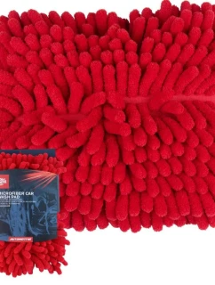 ŽINYLKOVÁ PRAČKA Z MIKROVLÁKNA 18X4X24CM DIRT DEVIL ČERVENÁ