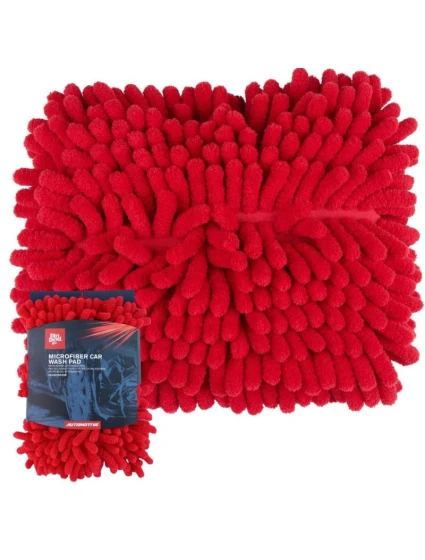 ŽINYLKOVÁ PRAČKA Z MIKROVLÁKNA 18X4X24CM DIRT DEVIL ČERVENÁ