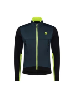 Rogelli zimní bunda CADENCE modro-černá-fluor L