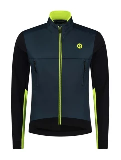 Rogelli zimní bunda CADENCE modro-černá-fluor L