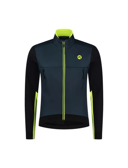 Rogelli zimní bunda CADENCE modro-černá-fluor L Rogelli zimní bunda CADENCE modro-černá-fluor L