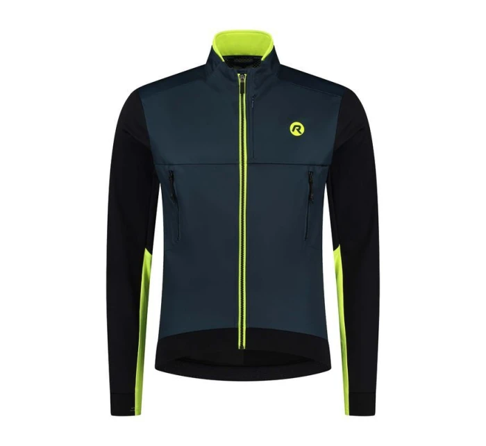 Rogelli zimní bunda CADENCE modro-černá-fluor L Rogelli zimní bunda CADENCE modro-černá-fluor L