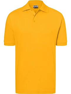 JN 70 Piqué polo model 22442011 gold yellow - Daiber