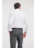Kontrastní košile s dl. rukávem vzor rybí kost 11. light navy model 22476064 - Russell Athletic Kontrastní košile s dl. rukávem vzor rybí kost 11. light navy model 22476064 - Russell Athletic