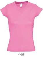 SOL'S Moon Dámské tričko s výstřihem do V model 22535325 orchid pink
