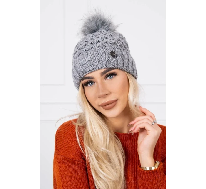 Čepice K165 tmavě šedá Čepice K165 tmavě šedá