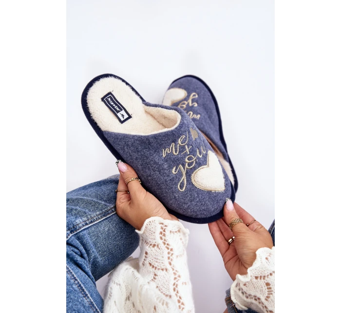 Dámské klasické pantofle s růžovou model 21641356 - Boto