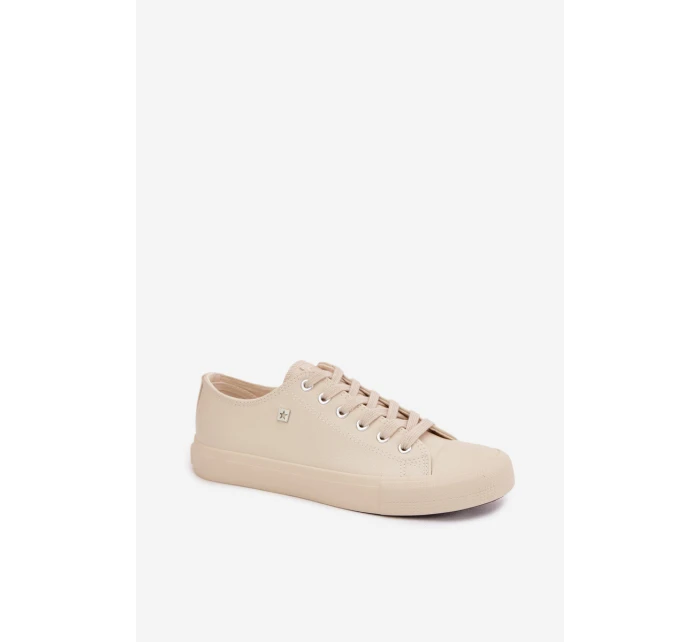 Dámské tenisky Eko kůže Big Star TT274019 Béžové