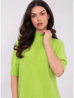 Jumper MI SW 0512.77 limetkově zelený Jumper MI SW 0512.77 limetkově zelený