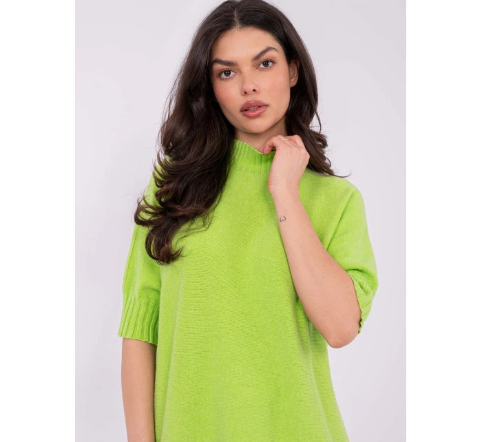 Jumper MI SW 0512.77 limetkově zelený Jumper MI SW 0512.77 limetkově zelený