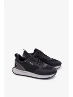 Pánské tenisky na platformě Big Star HI-POLY SYSTEM – černé