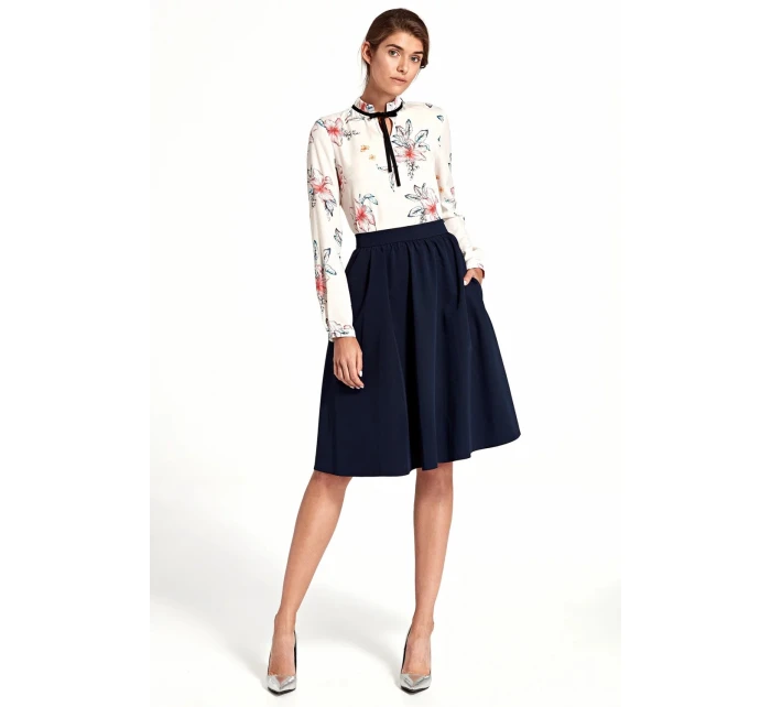 Dámská sukně model 18044185 černá - Nife Dámská sukně model 18044185 černá - Nife