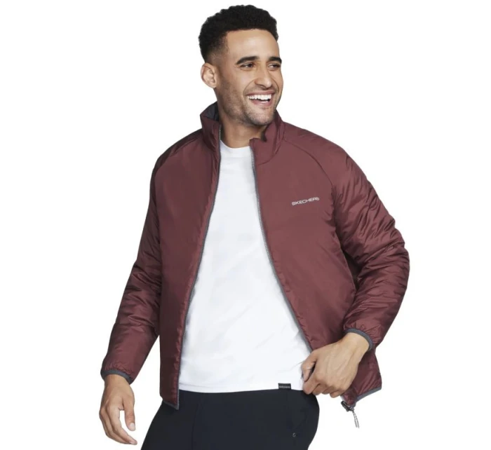 Skechers GO Shield Altitude Reversible Jacket JA139-BKCC Grey L Skechers GO Shield Altitude Reversible Jacket JA139-BKCC Grey L