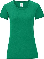 Fruit of the Loom Lady-Fit Iconic 150 T Dámské tričko 16.1432 heather green