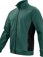 ProJob 2129 Sweatshirt Full Zip Těžká pracovní mikina Doubleface 64.2129 forest green