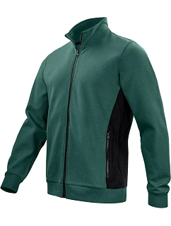 Sweatshirt Full Zip Těžká pracovní mikina Doubleface 64. forest green model 22462279 - ProJob