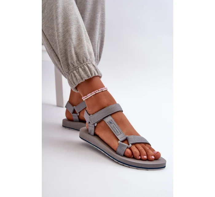 Dámské Sportovní Sandály 4FRSS24FSANF054-20S Šedé Dámské Sportovní Sandály 4FRSS24FSANF054-20S Šedé