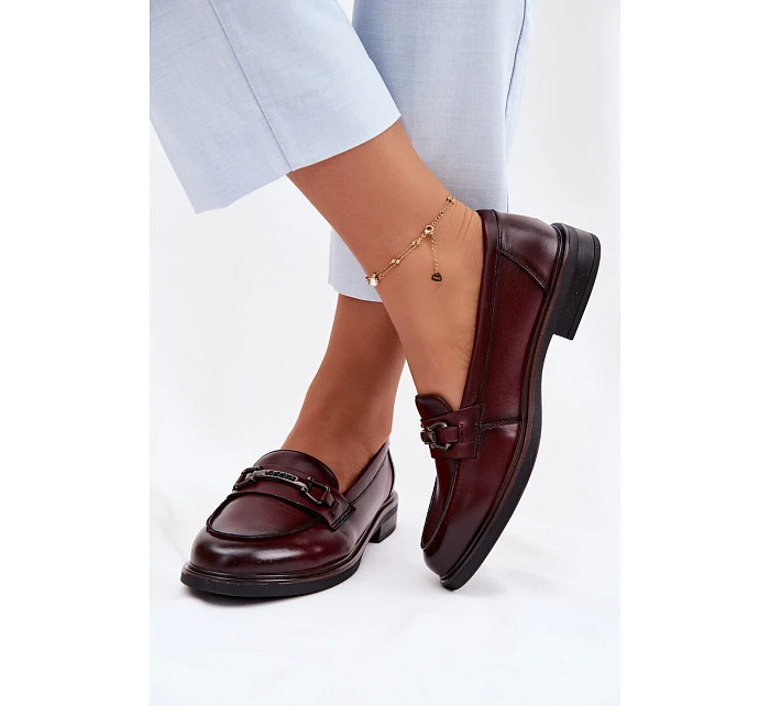 Kožené dámské mokasyny Vinceza 39983 Hnědé Kožené dámské mokasyny Vinceza 39983 Hnědé