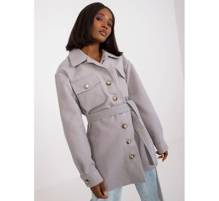 Dámská košile-LK-KS-508481.88-šedá